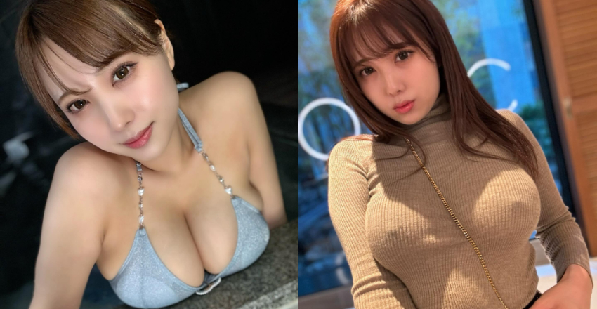 ゆずは I罩杯激凸 無罩上街誘惑照